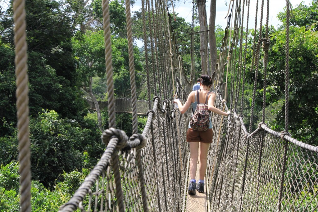 Emily at Kakum National Park