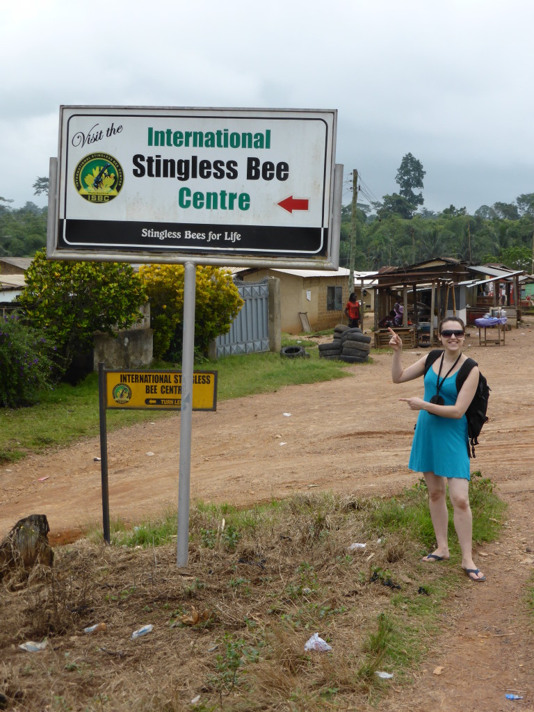 Charlotte Little on her medical elective in Ghana