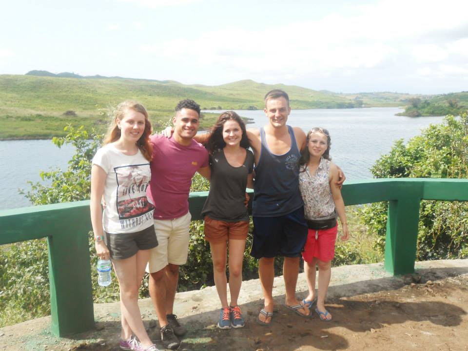 Emily during her hospital internship in Tanzania