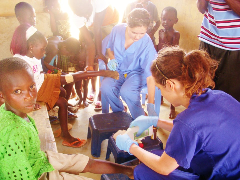 Emily's medical experience in Ghana