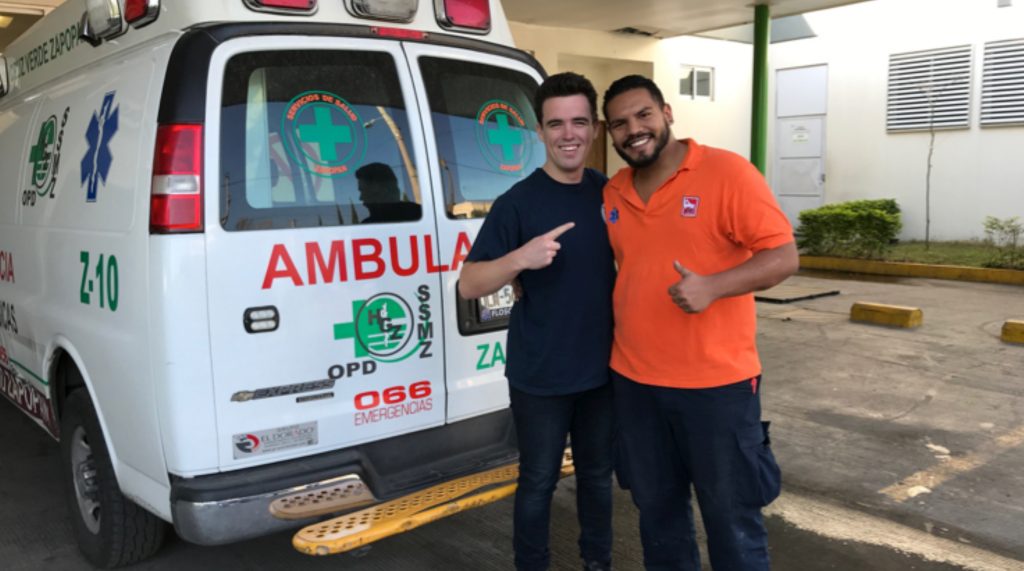 Remmie and Mexican paramedic counterpart